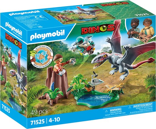 PLAYMOBIL Dinos Observatiepost voor Dimorphodon - 71525