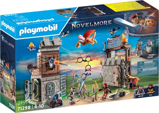 PLAYMOBIL Novelmore vs. Burnham Raiders - Toernooi arena - 71298