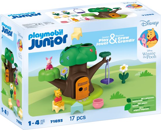 PLAYMOBIL Junior & Disney Winnie de Poeh Boomhut - 71693