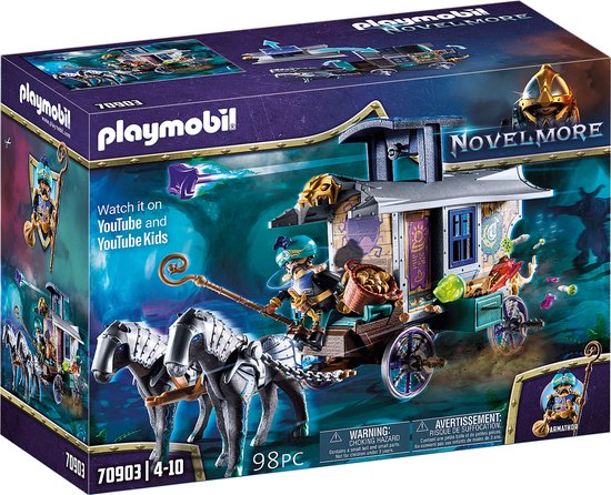 PLAYMOBIL Novelmore Violet Vale handelskoets - 70903