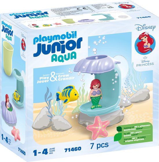 PLAYMOBIL Junior & Disney: Ariëls schelpendouche - 71460