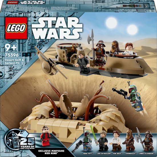 LEGO Star Wars - Return of the Jedi Desert Skiff en Sarlacc-kuil Set - 75396