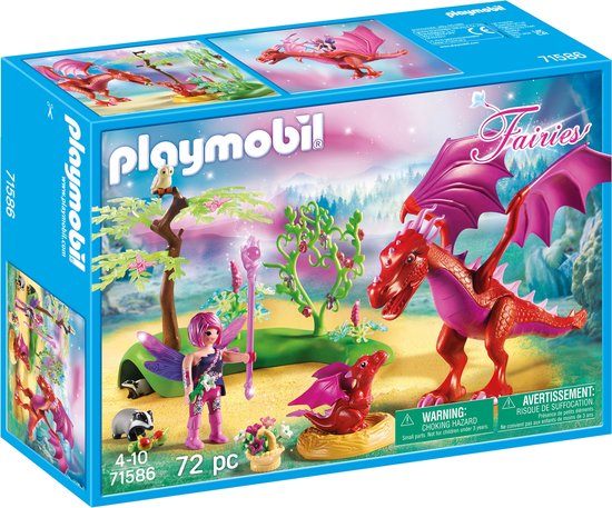 PLAYMOBIL Fairies Drakenmoeder met baby - 71586