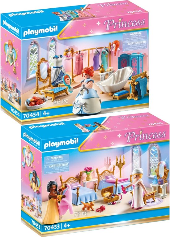 Princess 2-delig set Slaapzaal + Kleedkamer