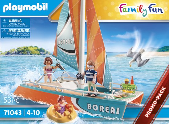 PLAYMOBIL Family Fun PROMO Catamaran - 71043