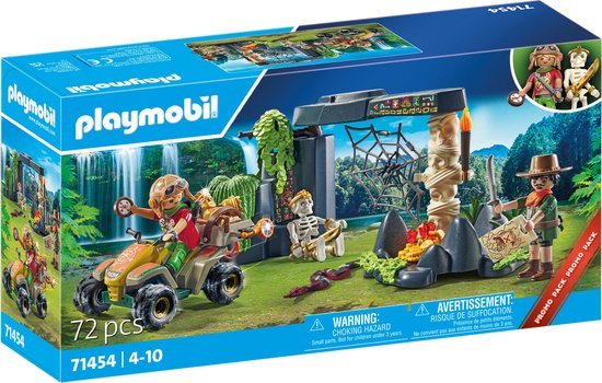 PLAYMOBIL Wild Life Promo Schatzoeken in de jungle - 71454