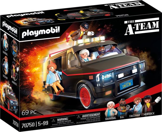 PLAYMOBIL De A-team Bus - 70750