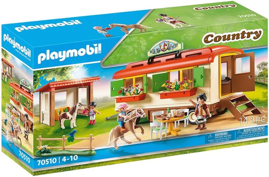 PLAYMOBIL Country Ponykamp aanhanger - 70510