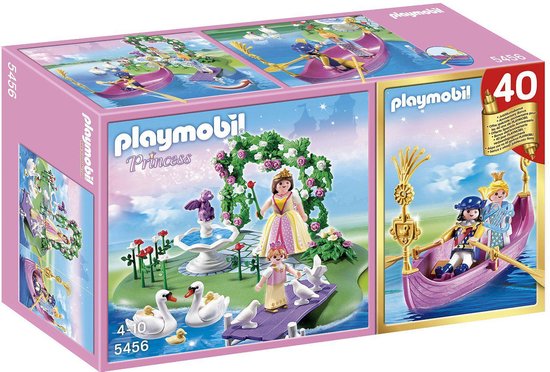 Jubileum Compact Set Prinsesseneiland met romantische gondel / CompactSet  anniversaire "Ilot des princesses et gondole"