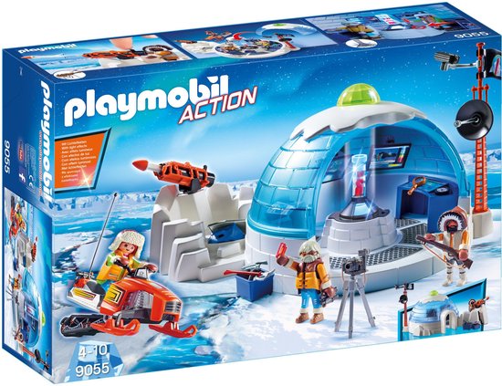 PLAYMOBIL Action Hoofdkwartier Poolexpeditie - 9055