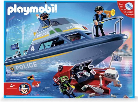 Playmobil - City Action Politieboot - 71394