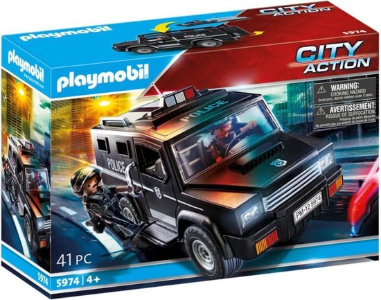 Playmobil Politie auto speciale eenheid