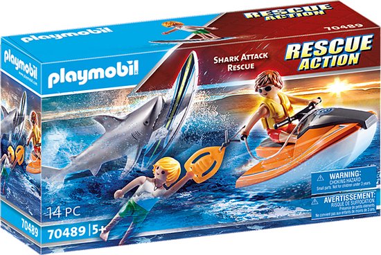 PLAYMOBIL® Shark Attack Rescue - P-70489