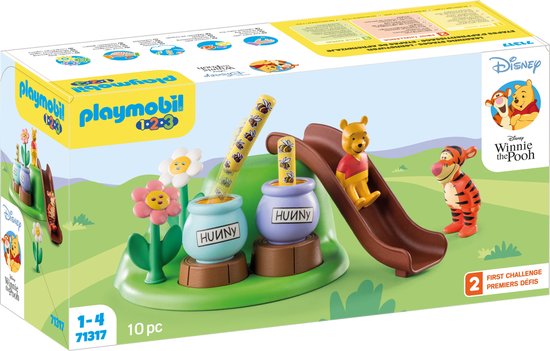 PLAYMOBIL 1.2.3 & Disney Winnie de Poeh Bijentuin - 71317