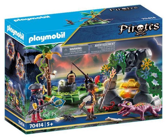 PLAYMOBIL Pirates Piraten op schattenjacht - 70414