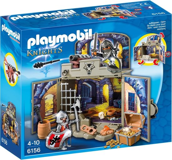 Playmobil Speelbox Ridder Schatkamer - 6156