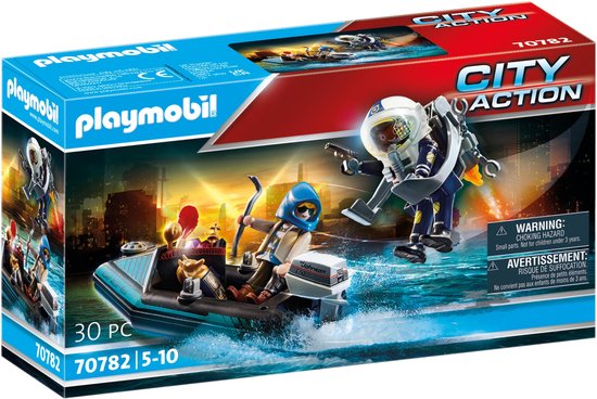 PLAYMOBIL City Action - Politiejetpack - 70782