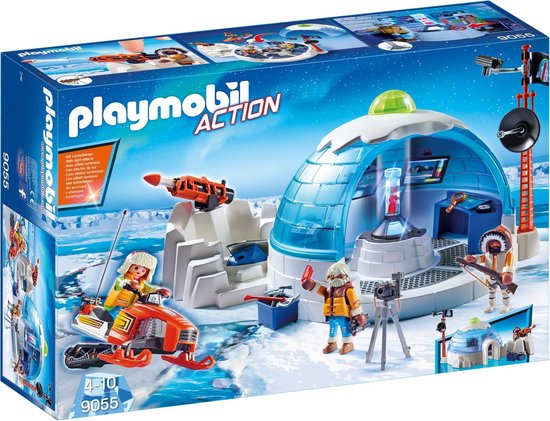 Playmobil Action: Hoofdkwartier Poolexpeditie (9055)