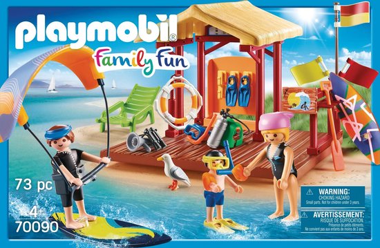 PLAYMOBIL  Watersportschool - 70090