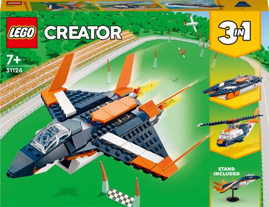 LEGO Creator Supersonisch Straalvliegtuig
 - 31126