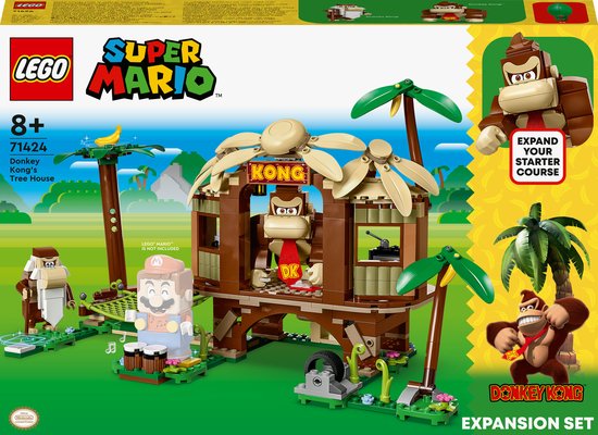 LEGO Super Mario Uitbreidingsset: Donkey Kongs boomhut - 71424