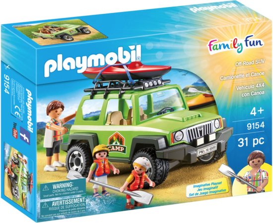 PLAYMOBIL OFF Road SUV AUTO 9154