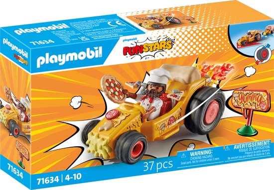 PLAYMOBIL Funstars Race pizza - 71634