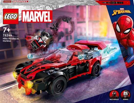 LEGO Marvel Miles Morales vs. Morbius Bouwset - 76244