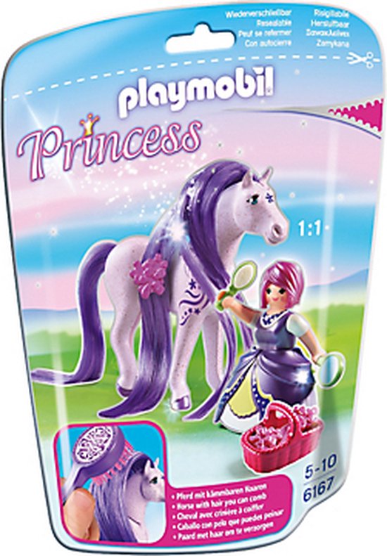 Playmobil Prinses Viola met paard om te verzorgen - 6167