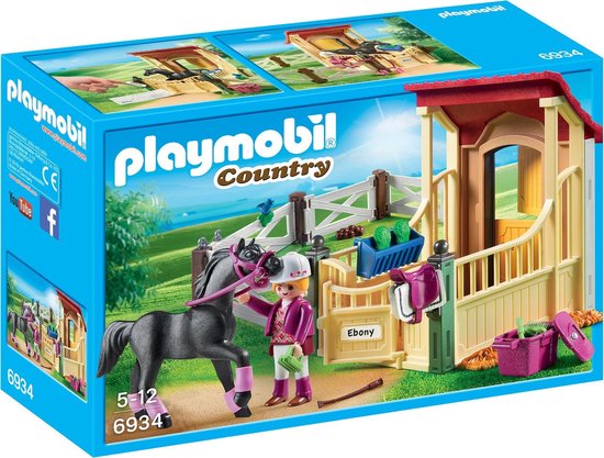 PLAYMOBIL Country Arabier met paardenbox  - 6934