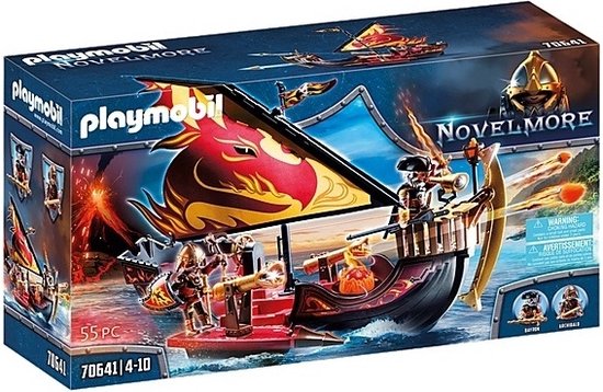 PLAYMOBIL Novelmore Burnham Raiders vuurschip - 70641