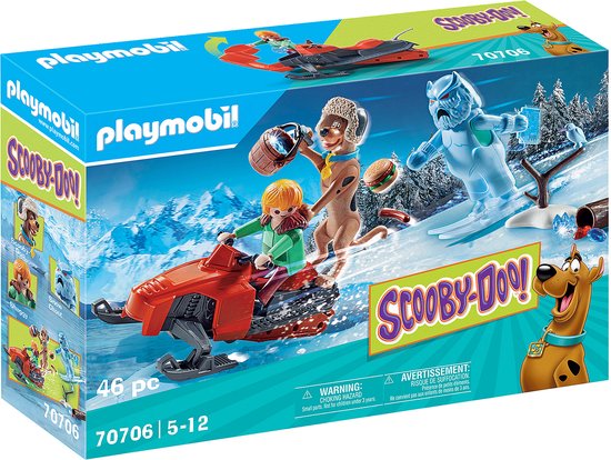 PLAYMOBIL SCOOBY-DOO! Avontuur met Snow Ghost - 70706