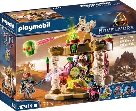 PLAYMOBIL Novelmore Sal'ahari Sands - Tempel van het skelettenleger - 70751