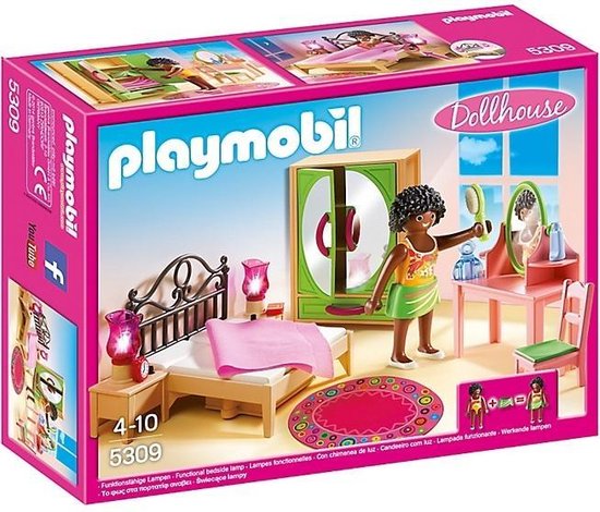 Playmobil Dolhouse: Slaapkamer Met Kaptafel (5309)