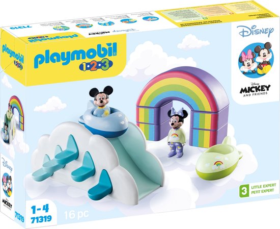 PLAYMOBIL 1.2.3 & Disney Mickey Mouse Wolkenhuis - 71319