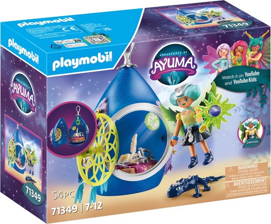 PLAYMOBIL Adventures of Ayuma - Moon Fairy druppelvormig huis - 71349