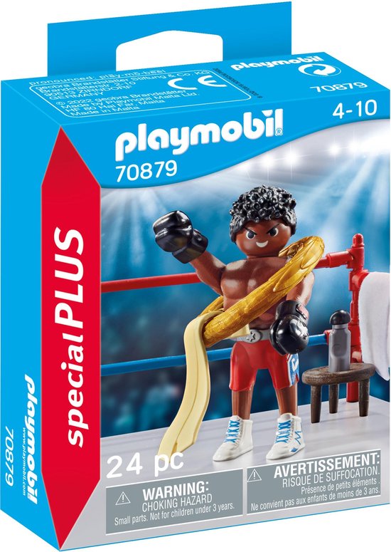 PLAYMOBIL Special Plus Bokskampioen - 70879