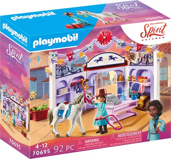 PLAYMOBIL Spirit Miradero ruitersportwinkel - 70695