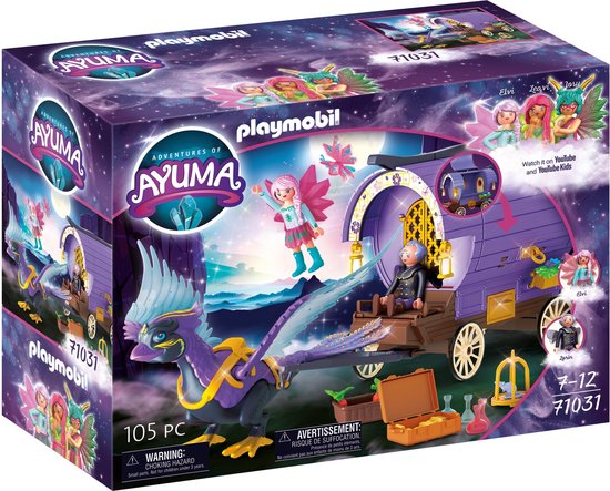 PLAYMOBIL Adventures of Ayuma Feeënkoets met feniks - 71031