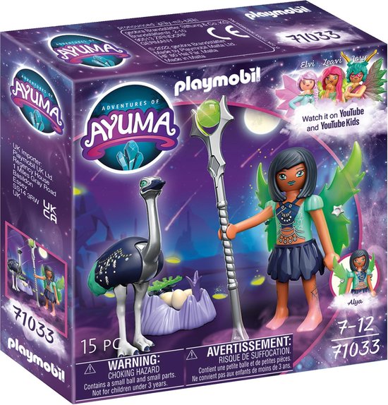 PLAYMOBIL Adventures of Ayuma Moon Fairy met totemdier - 71033