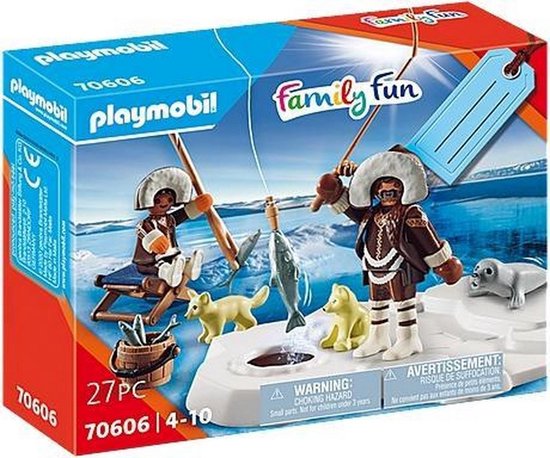 PLAYMOBIL Geschenkset 'Ijsvisser' - 70606