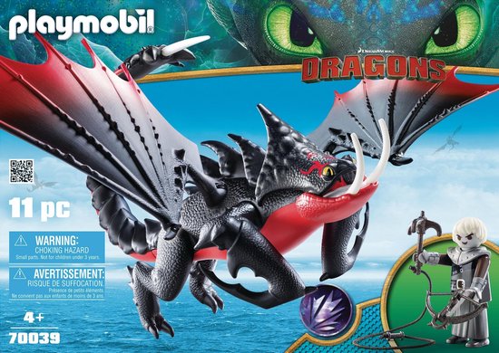 PLAYMOBIL Dragons Dodenklauw en Grimmel - 70039