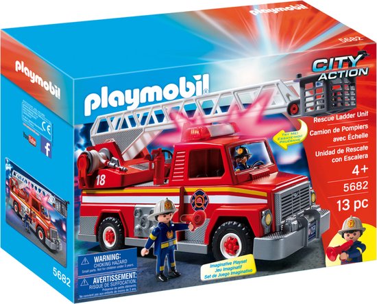 Playmobil City Action Rescue Ladder Unit