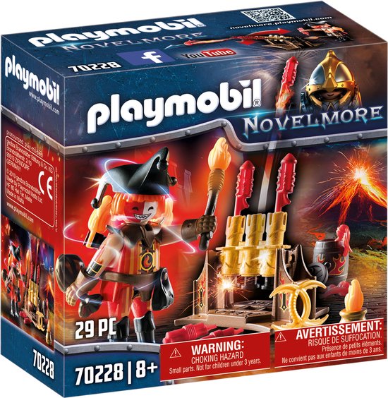 PLAYMOBIL Novelmore Burnham Raiders Vuurmeester - 70228