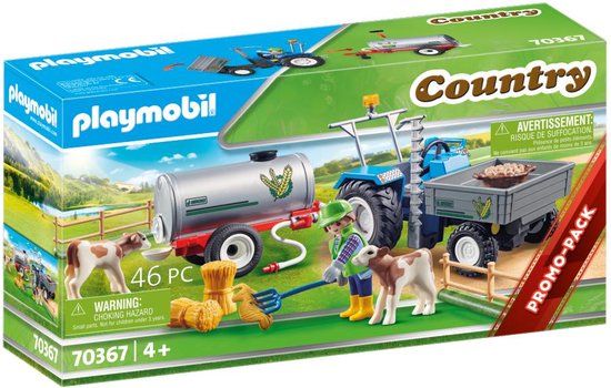 PLAYMOBIL Country Landbouwer met maaimachine - 70367