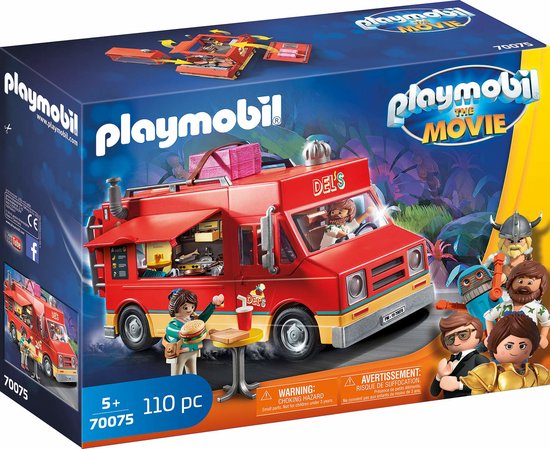 PLAYMOBIL: THE MOVIE Del's Food truck - 70075