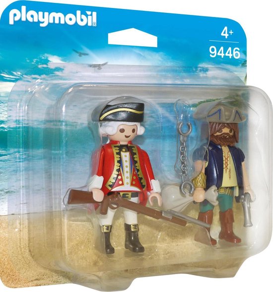 PLAYMOBIL DuoPack Piraat en soldaat - 9446