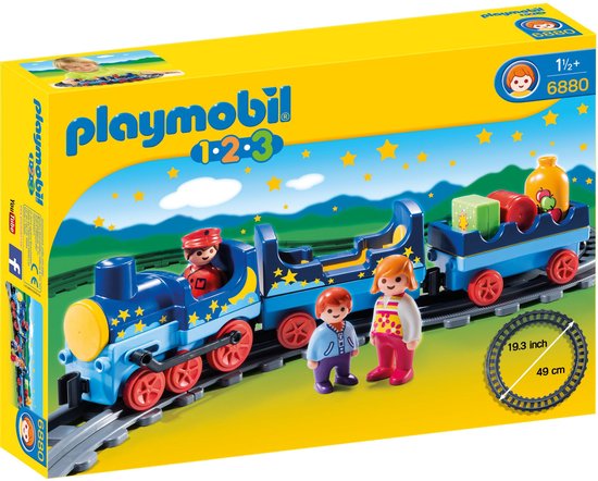 Playmobil 1.2.3. Sterrentrein met passagiers - 6880