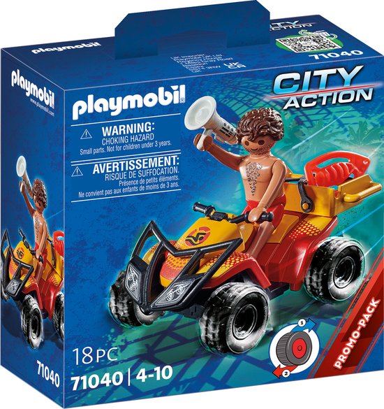 PLAYMOBIL City Action Badmeester quad - 71040