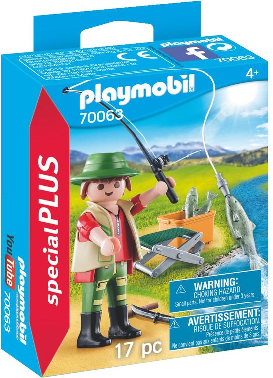 PLAYMOBIL Visser met hengel - 70063